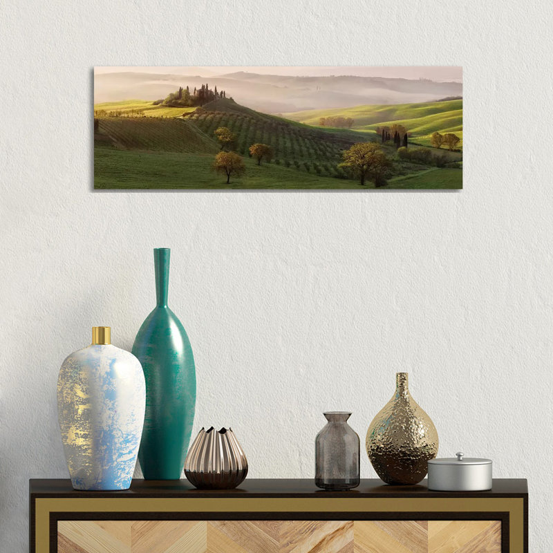 Tutte Le Strade Portano A Belvedere by Margarita Chernilova - Wrapped Canvas Panoramic Print