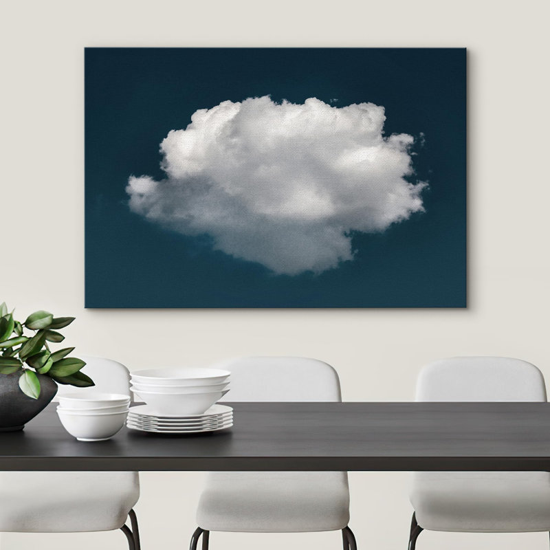 " Lone Tree Reflection Monochromatic Peaceful Lake Scenery ", 24'' H x 36'' W