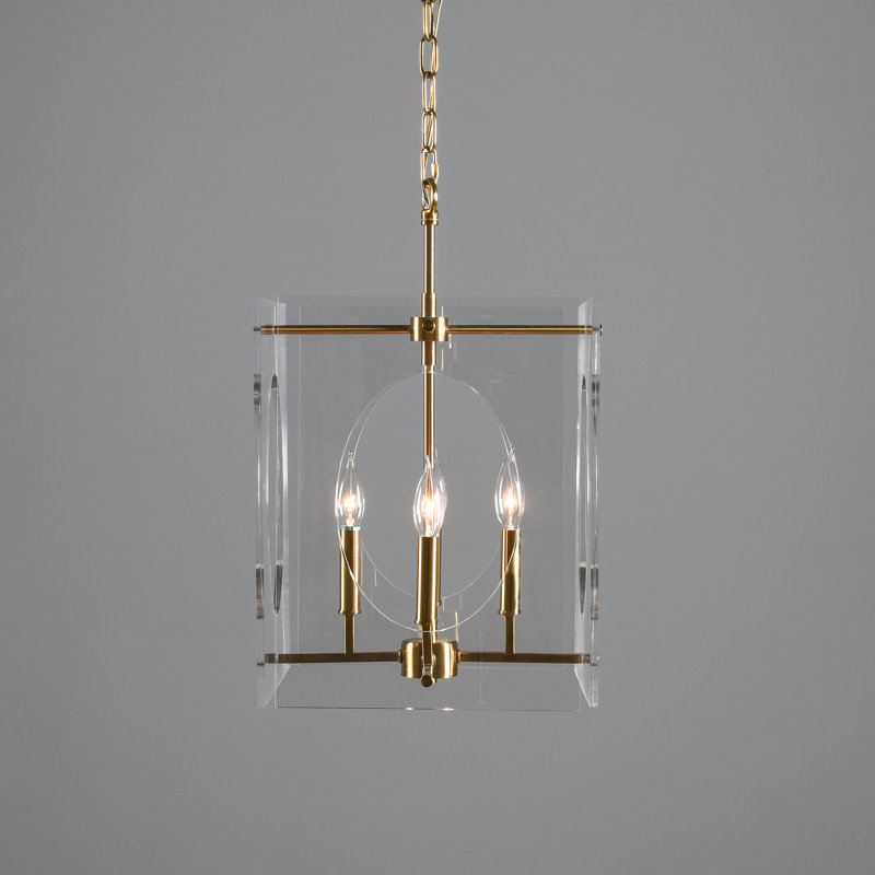 Tessa 4 - Light Metal Chandelier