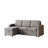 Sylvanis Convertible Sleeper Sofa with Reversible Chaise-1312105186