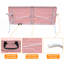 Table pliante rose en plastique de 1,80 m, structure en acier, imperméable, idéale pour le camping, les pique-niques et les fêtes.-998740424-998651880