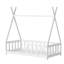 Cadre de lit de tente pour enfants, lit simple en bois Montessori pour enfants, filles, garçons