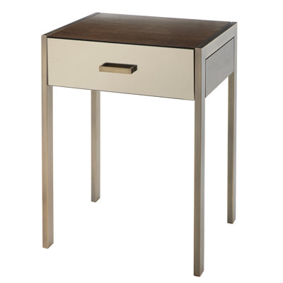 Kiefer 1 Drawer Bedside Table