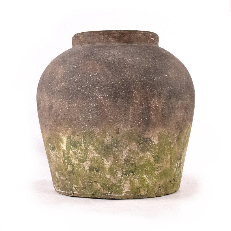 Terracota Jar, 13" H x 12" W x 12" D