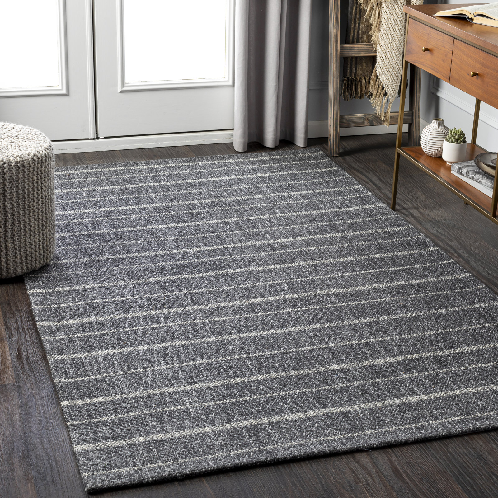 Louisa Handmade Rug, Rectangle 8'10" x 12'