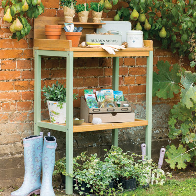 Lillie Eucalyptus Potting Bench