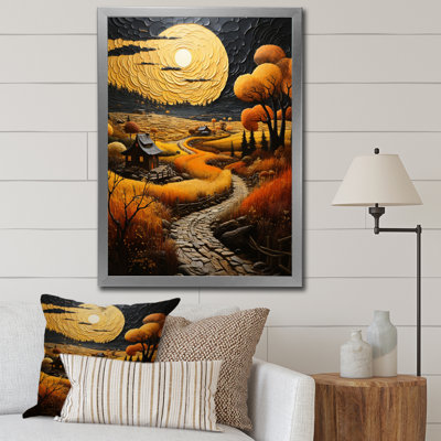 «Stadford Farm Harvest Season Patchwork II», reproduction sur toile