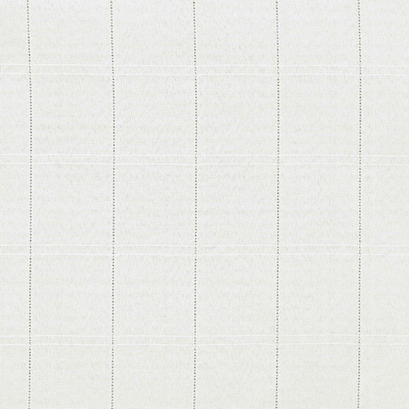 White Cotton-Poly Blend Round Minimalist Tablecloth, 70"