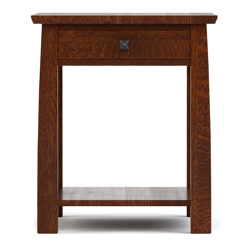 Highlands Solid Wood End Table, Onondaga