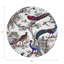 Napperon Â« Faisan d'automne Â»-69604132
