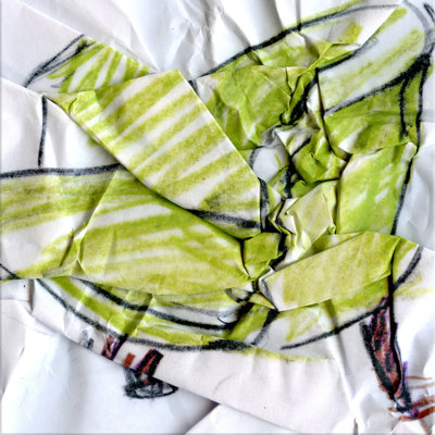 Crumbled Chair 6 Print