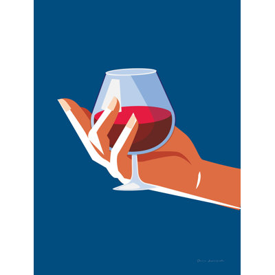 «Cocktail Time III Crop» par Omar Escalante - impression sur toile tendue