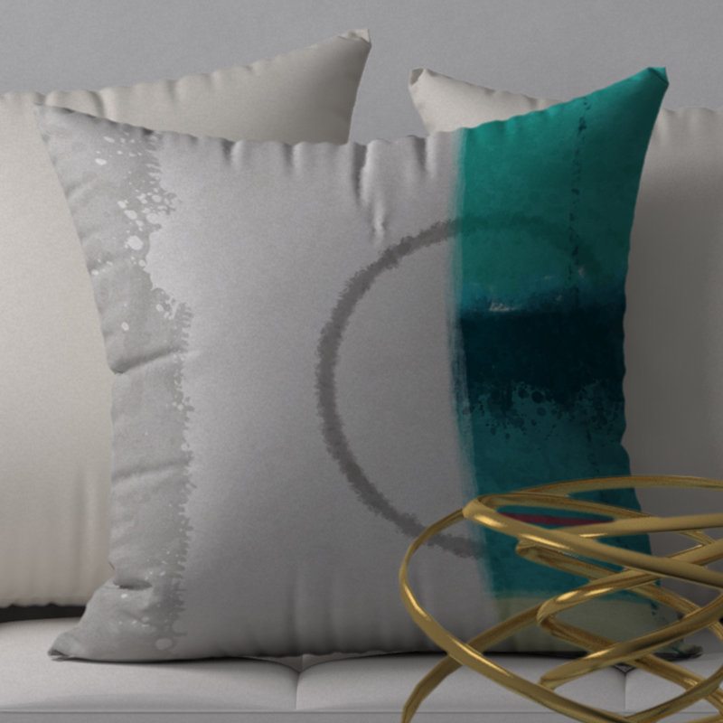  Housse et insert de coussin carré exclusif Exclusive Palate, 18" x 18"