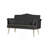 Contemporary Velvet Sofa with Tufted Comfort