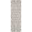 Vedika Hand Tufted Wool/Cotton Geometric Rug in Gray/Ivory-2067752726
