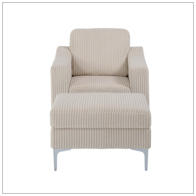 Chaises d'appoint pour le salon, Beige