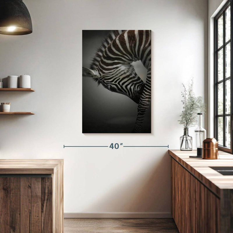 Brampt Zebra Bow, 39" H x 26" W