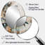 Miroir mural brun et vert Bohemia-2098858992