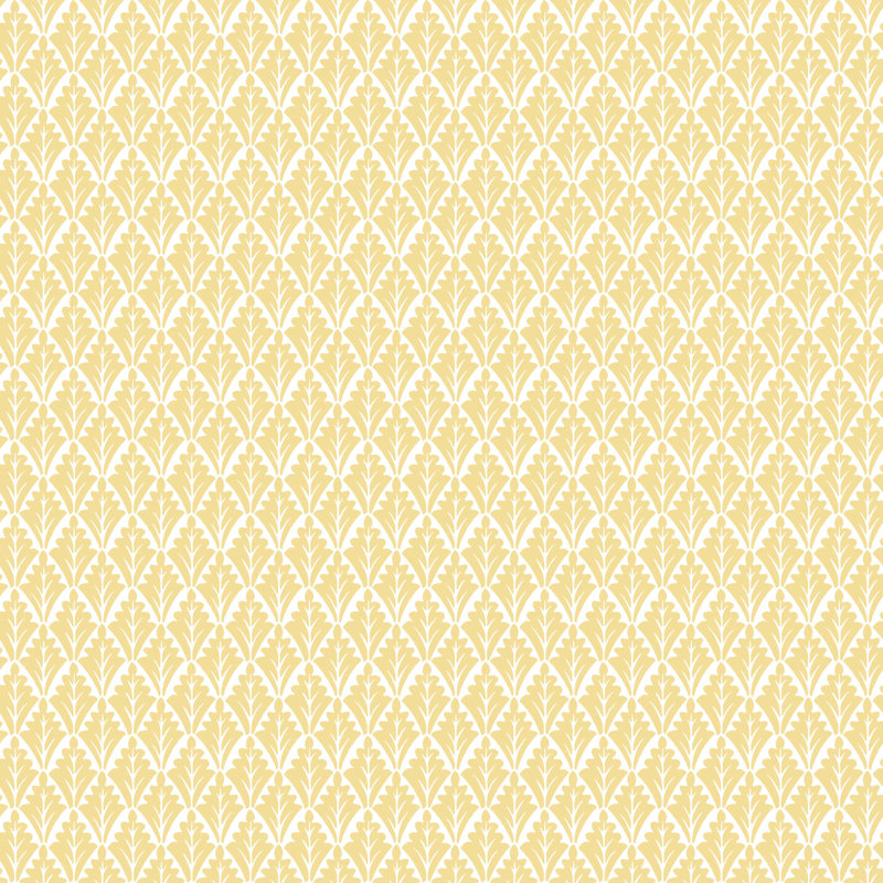 Lee Priory Floral Wallpaper Roll, Yellow