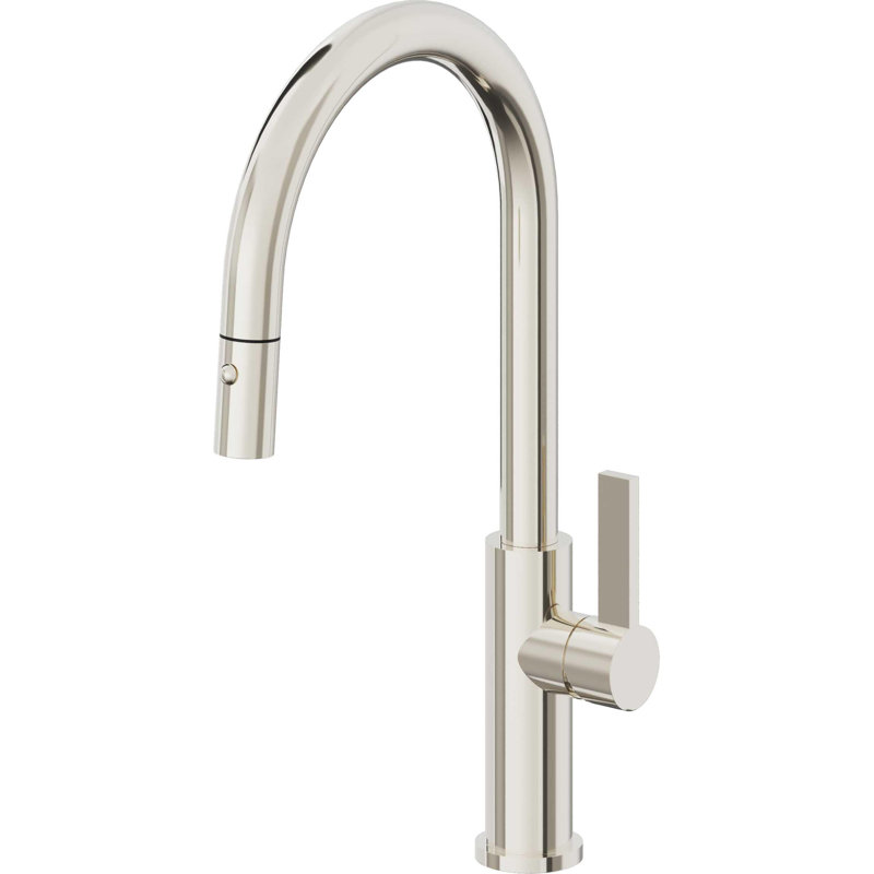 Corsano Kitchen Faucet, Polished Nickel