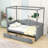 Aerys Twin Size 2 Drawers Wooden Daybed-372137142