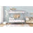 Space-Saving Convertible Metal Bunk Bed With Safety Guardrails-290139617-290139646