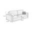 Canapé-lit convertible double en tissu 81,1 po Nano Tech-130155074