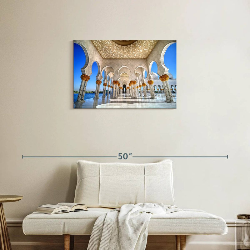 Ravi Elegant Sheikh Zayed Mosque, 20" H x 30" W
