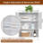 Doniphan Freestanding Over The Toilet Storage-497039139