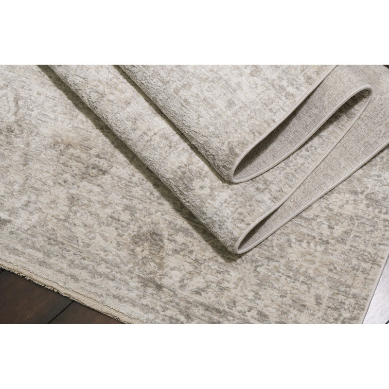Gadberry 17553-990 GRIS / GRIS FONCÉ, Rectangle 9 pi x 12 pi 6 po