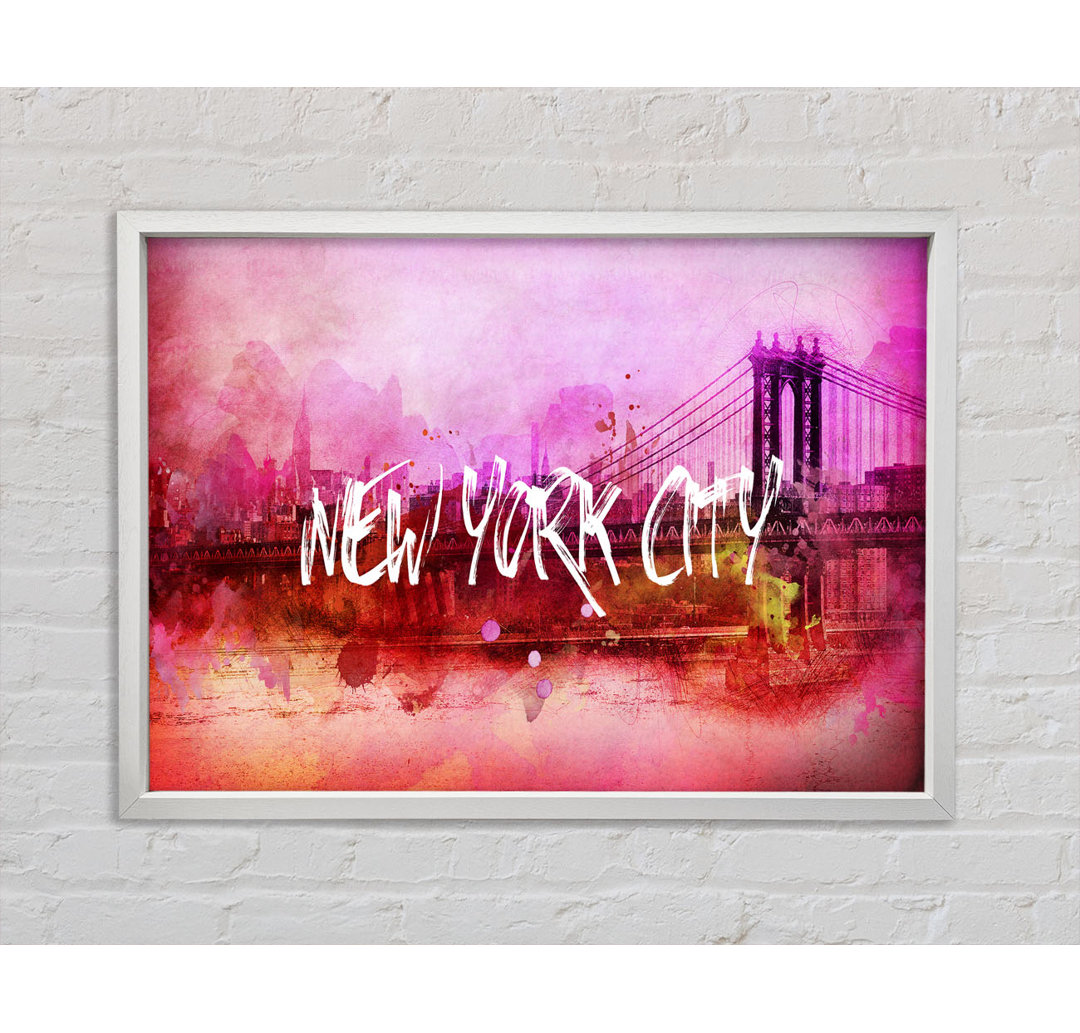 Pink NYC - Druck