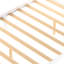 Lit plateforme de taille blanche avec rangement sous le tiroir polyvalent - composé de bois de pin de qualité et pour une chambre à coucher personnalisable