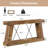 Two-Tier Side Table,Unique Entryway Table,Functional Console Table