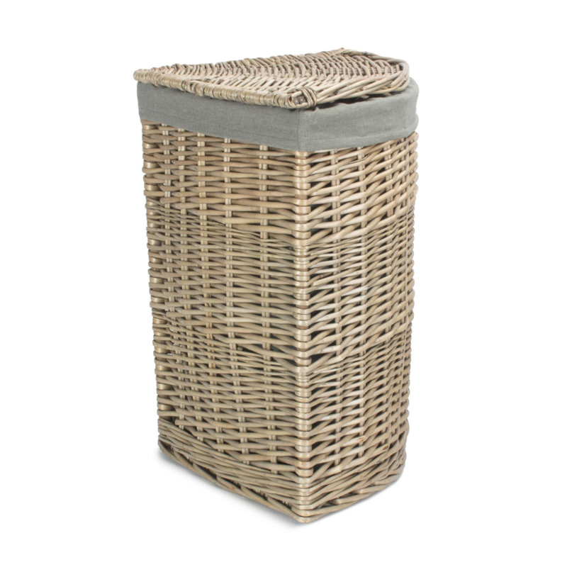 Alenia Wicker Laundry Basket, Natural