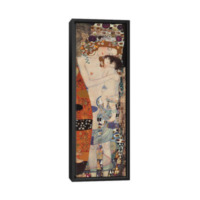 Three Ages Of Woman, Vertical by Gustav Klimt - Unframed Panoramic Graphic Art on Canvas