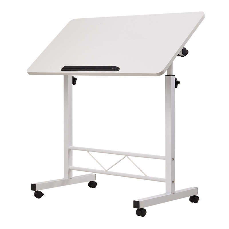 Adjustable Metal Base Computer Desk