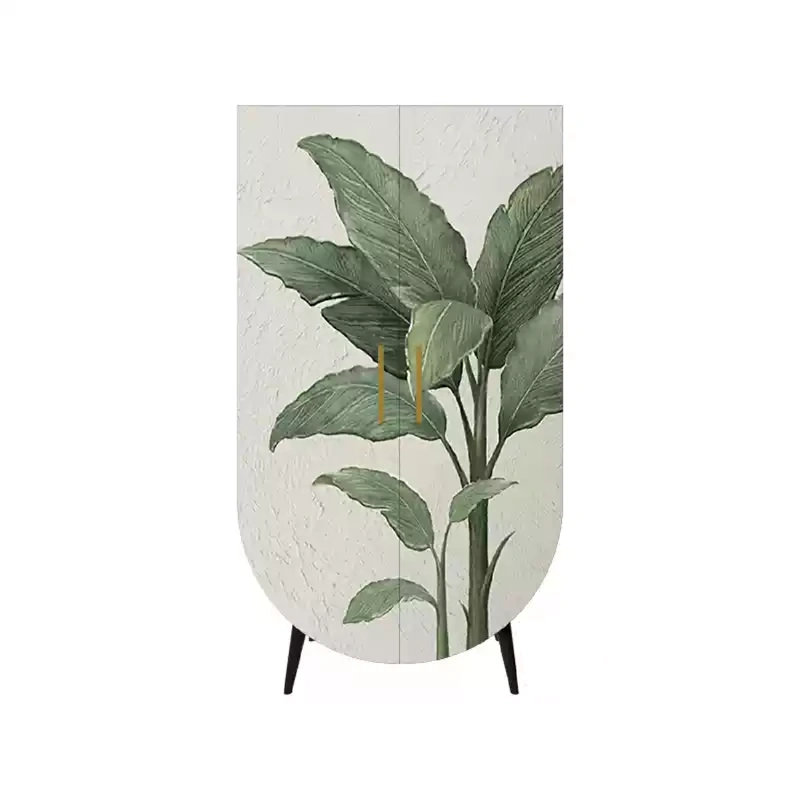 Armoire moderne à double porte minimaliste