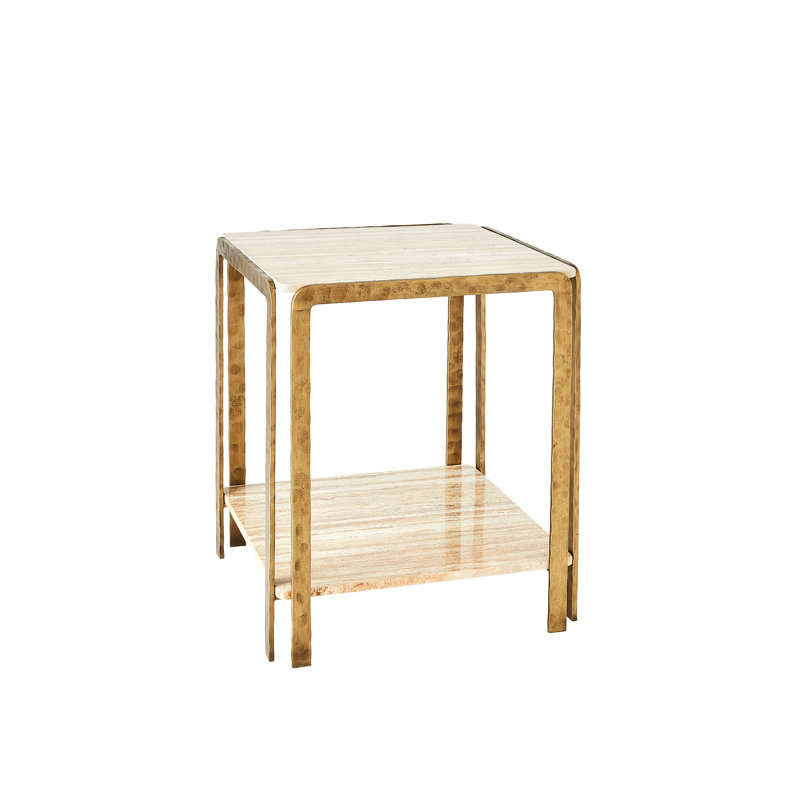 Stone End Table