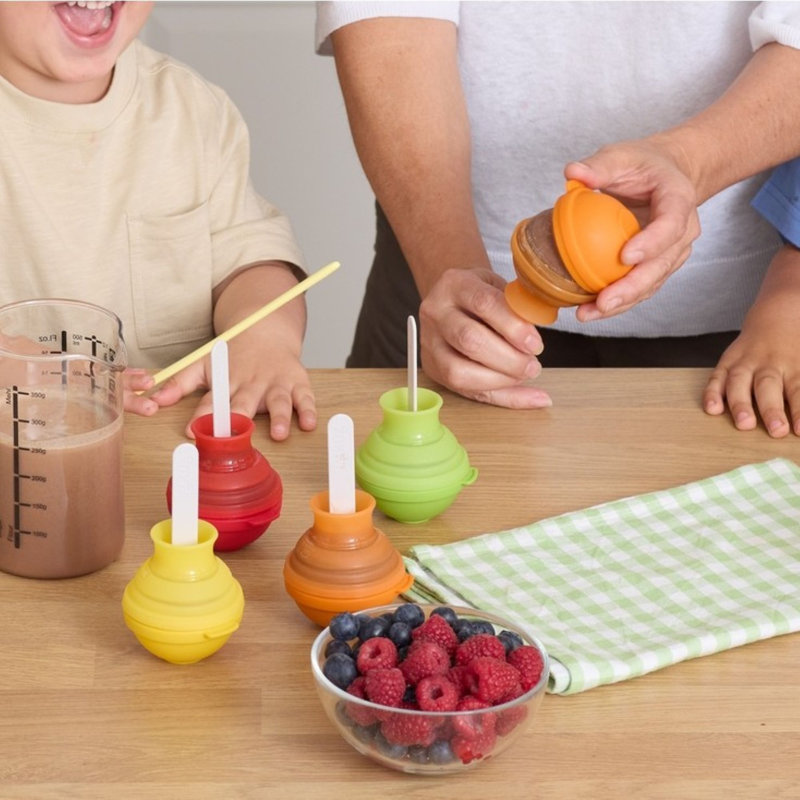 Lékué Ice Pop Molds, Set Of 4