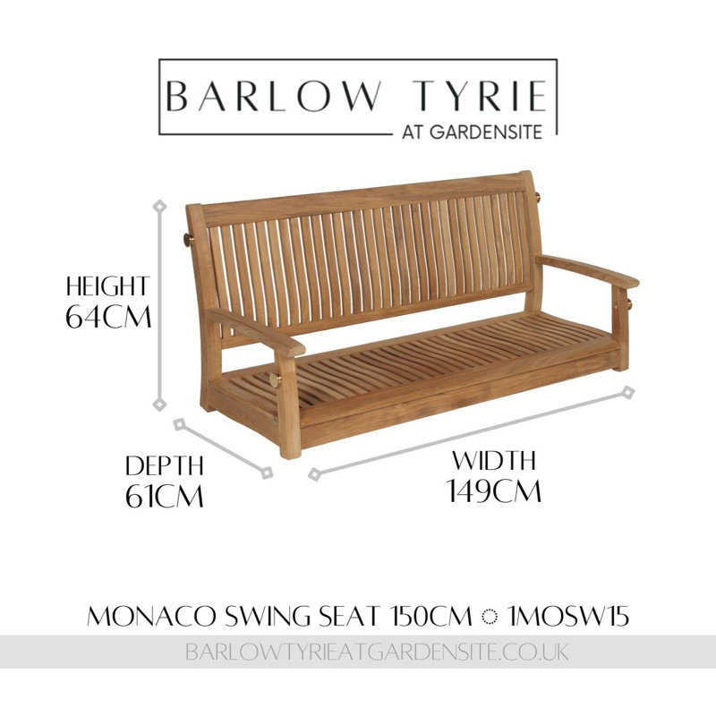 Monaco Swing Bench