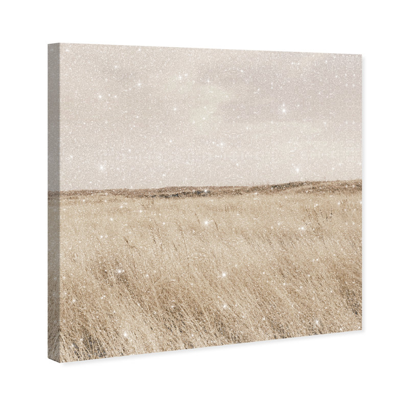 Golden Nature Print by Oliver Gal, 40" H x 40" W, Gallery Wrapped