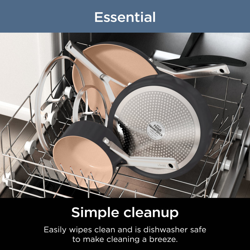Ninja Extended Life Premium Ceramic 10.25" Fry Pan, 8.25"