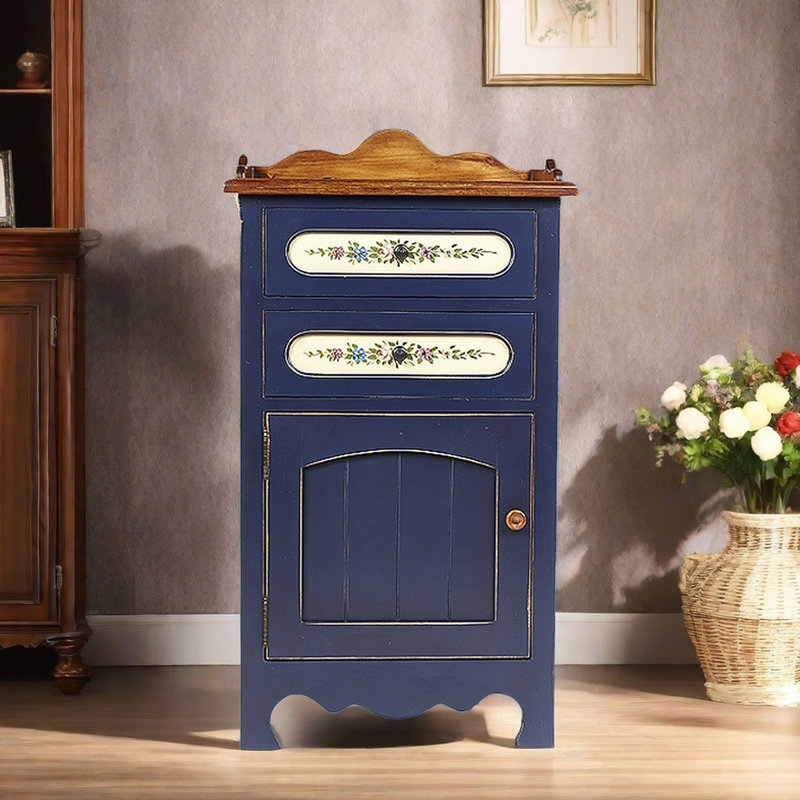 American Country Entryway Cabinet & Shoe Storage
