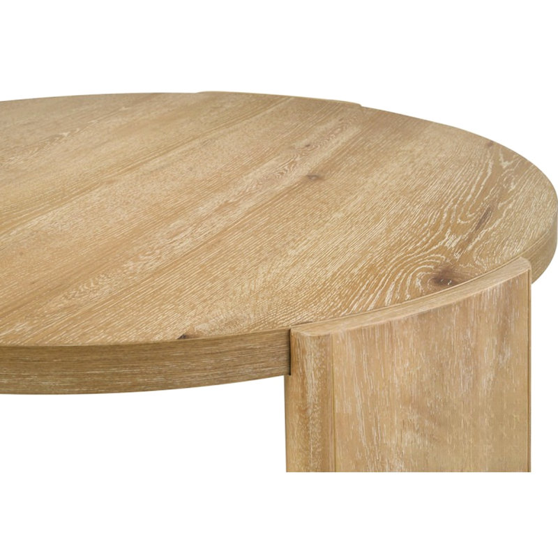 Round Wood Coffee Table