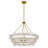 Wright 6-Light Brushed Gold Pendant Light