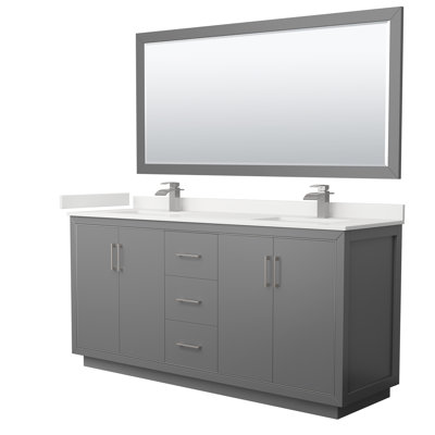 72'' W Double Vanity