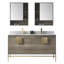Ensemble de meuble-lavabo double 60 po Tortola-641180589-641180587