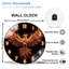 Horloge murale Fiery Phoenix