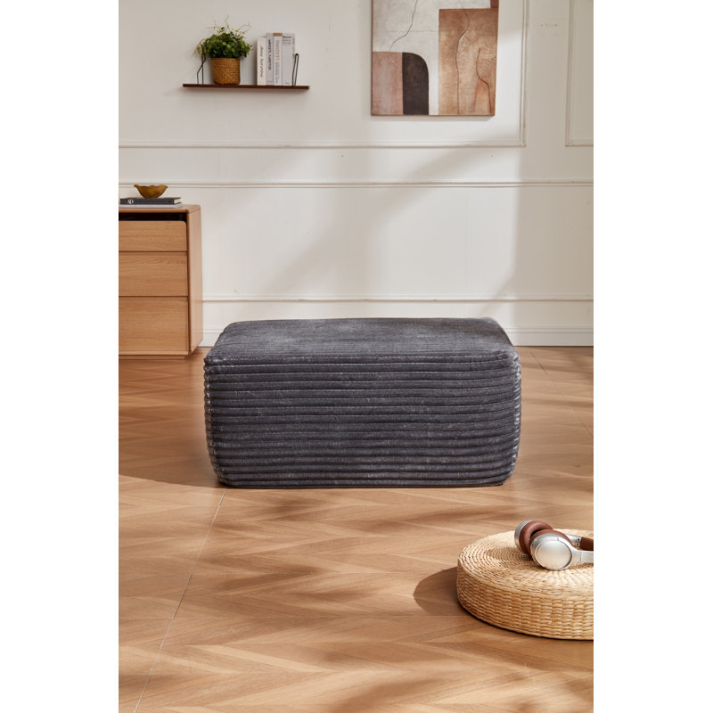 373-001 / Repose-pieds / Gris / moelleux, Gris