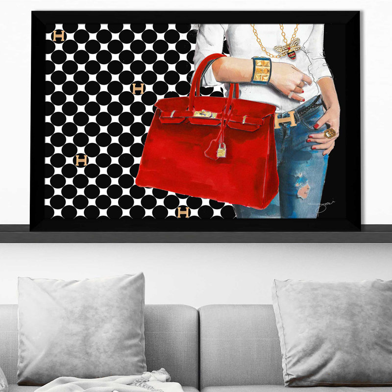 «Hermes Day» par By Jodi - impression, Cadre noir, H 27,5 po x l 39,5 po x P 0,75 po